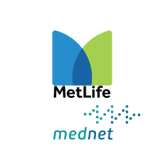 MetLife insurance logo from MedNet available at Feto Maternal & GenetYX Center